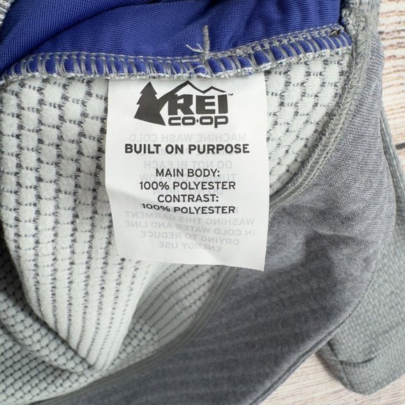 REI Screeline Pullover Hoodie Sweatshirt Women's Size XS Gray Scuba Hood - Picture 9 of 12